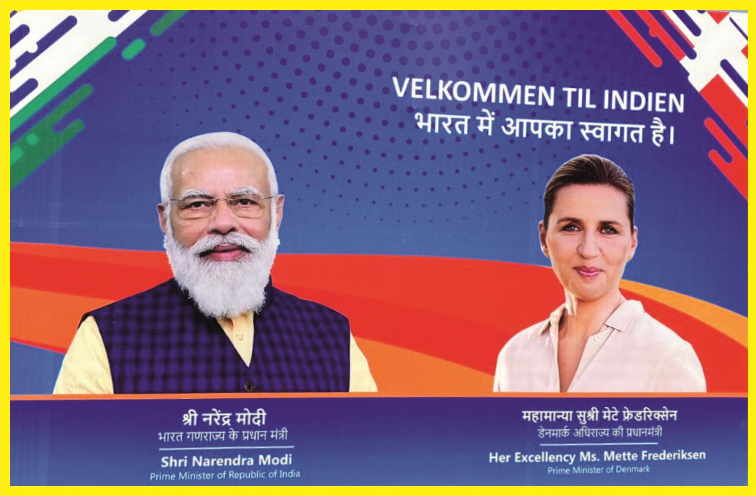 Denmark Prime Minister Mette Frederiksen's visit to India 2021