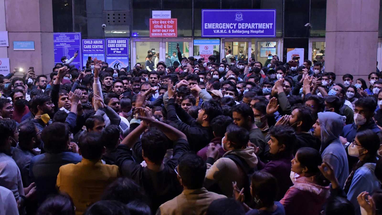 DOCTOR STRIKE IN DELHI