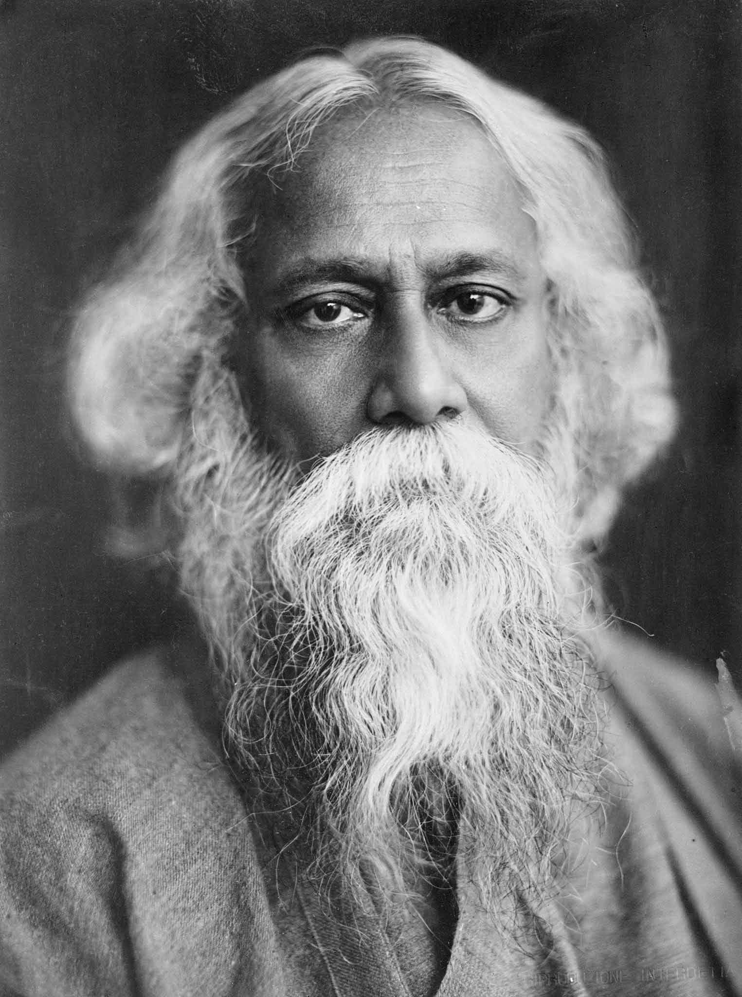 rabindranath tagore portrait