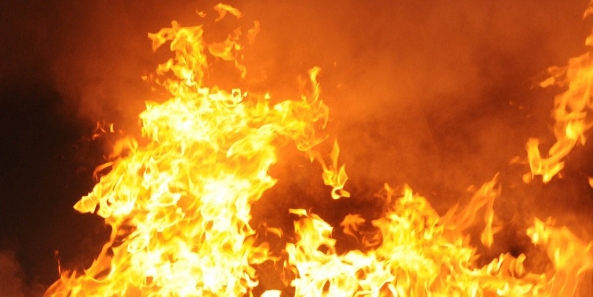 saree shop fire jhansi