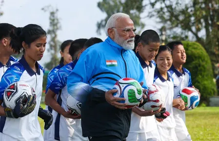 Footbal-PM-Modi