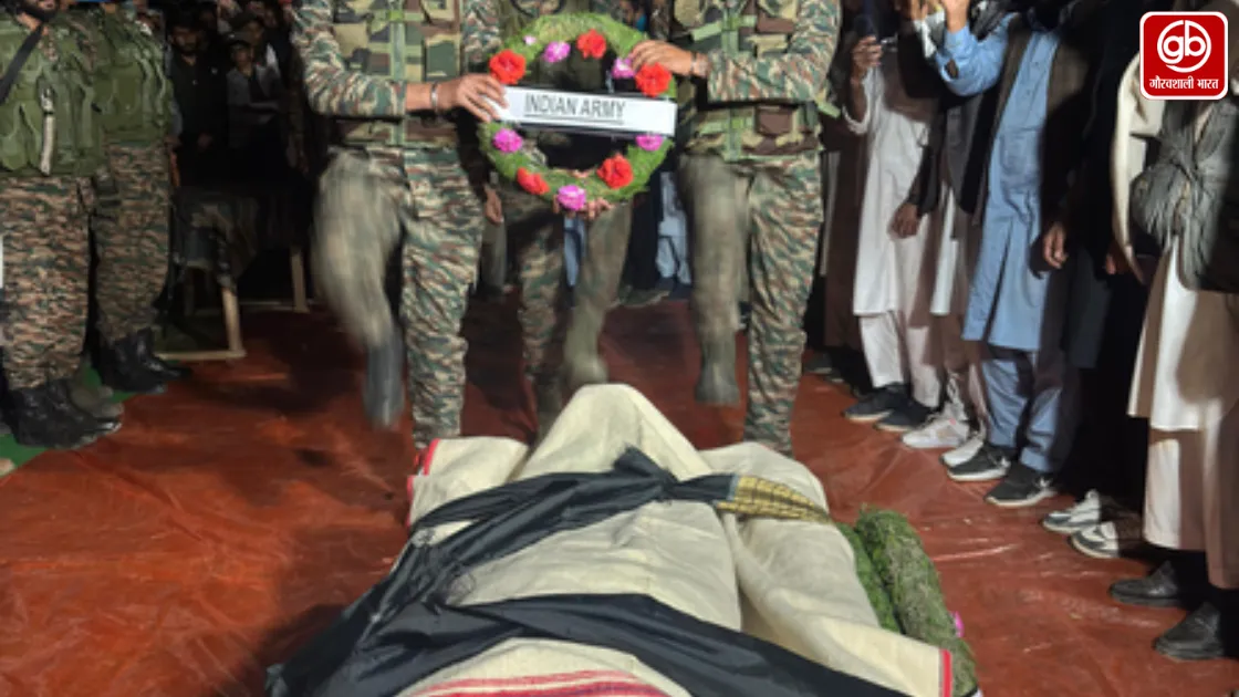 ऑपरेशन सर्प विनाश के जांबाज ताहिर फजल को अंतिम विदाई, भारतीय सेना ने दी श्रद्धांजलि