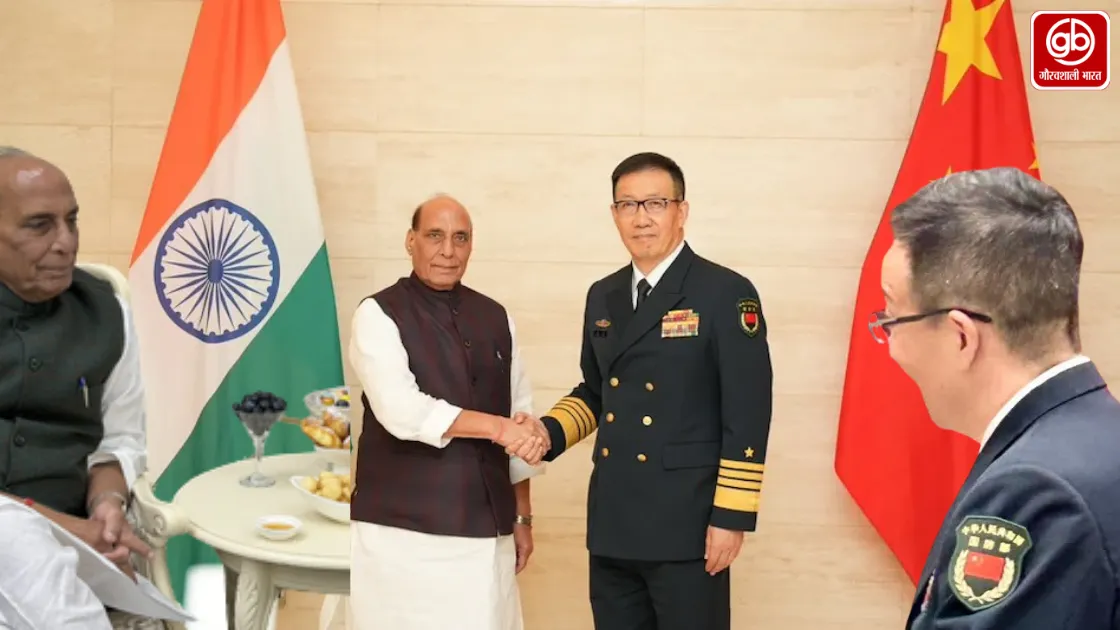 भारत-चीन रक्षा मंत्रियों की अहम मुलाकात, क्षेत्रीय सुरक्षा पर हुई चर्चा