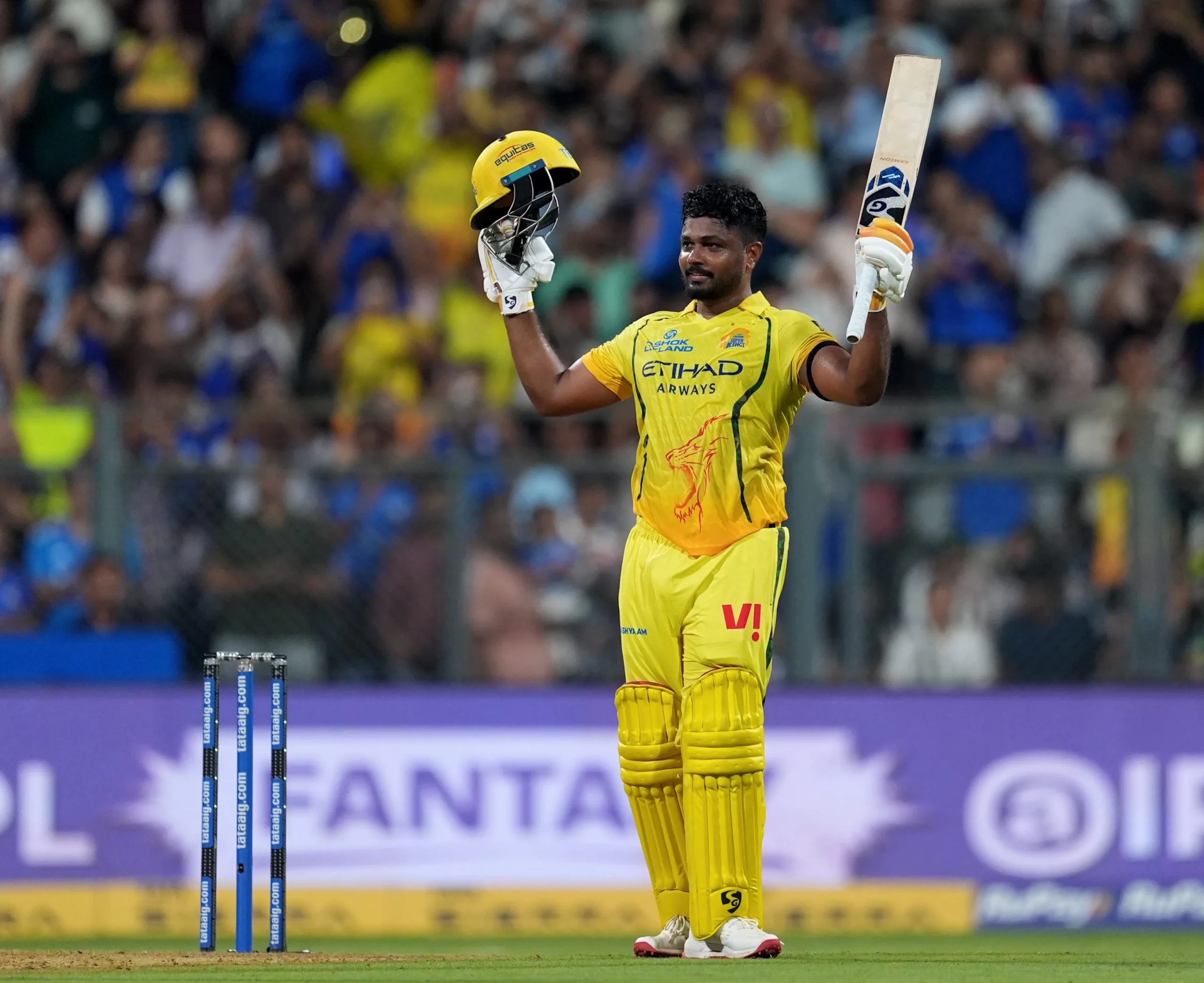 IPL 2026: “वानखेड़े में इतना पीला रंग कभी नहीं देखा” – संजू सैमसन का धमाकेदार शतक, CSK की बड़ी जीत