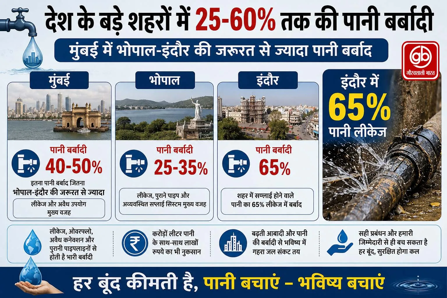 महानगरों में जल संकट
