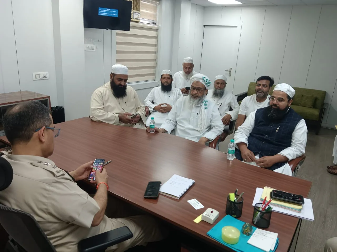 एमएलए करनैल सिंह के खिलाफ कार्रवाई की मांग, जमीयत उलेमा-ए-हिंद ने एसीपी को सौंपा ज्ञापन
