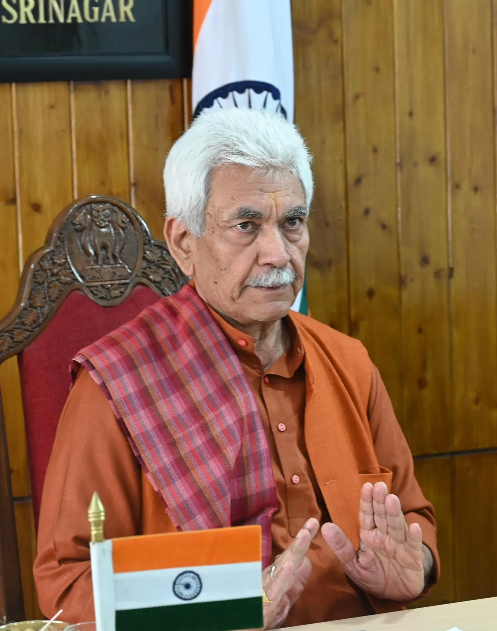 श्रीनगर में नशा मुक्त जम्मू-कश्मीर अभियान की समीक्षा