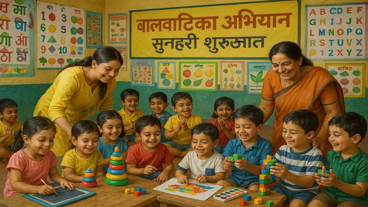 बालवाटिका से बदल रही बुनियादी शिक्षा की तस्वीर, योगी सरकार प्री-प्राइमरी शिक्षा की मजबूत कर रही नींव
