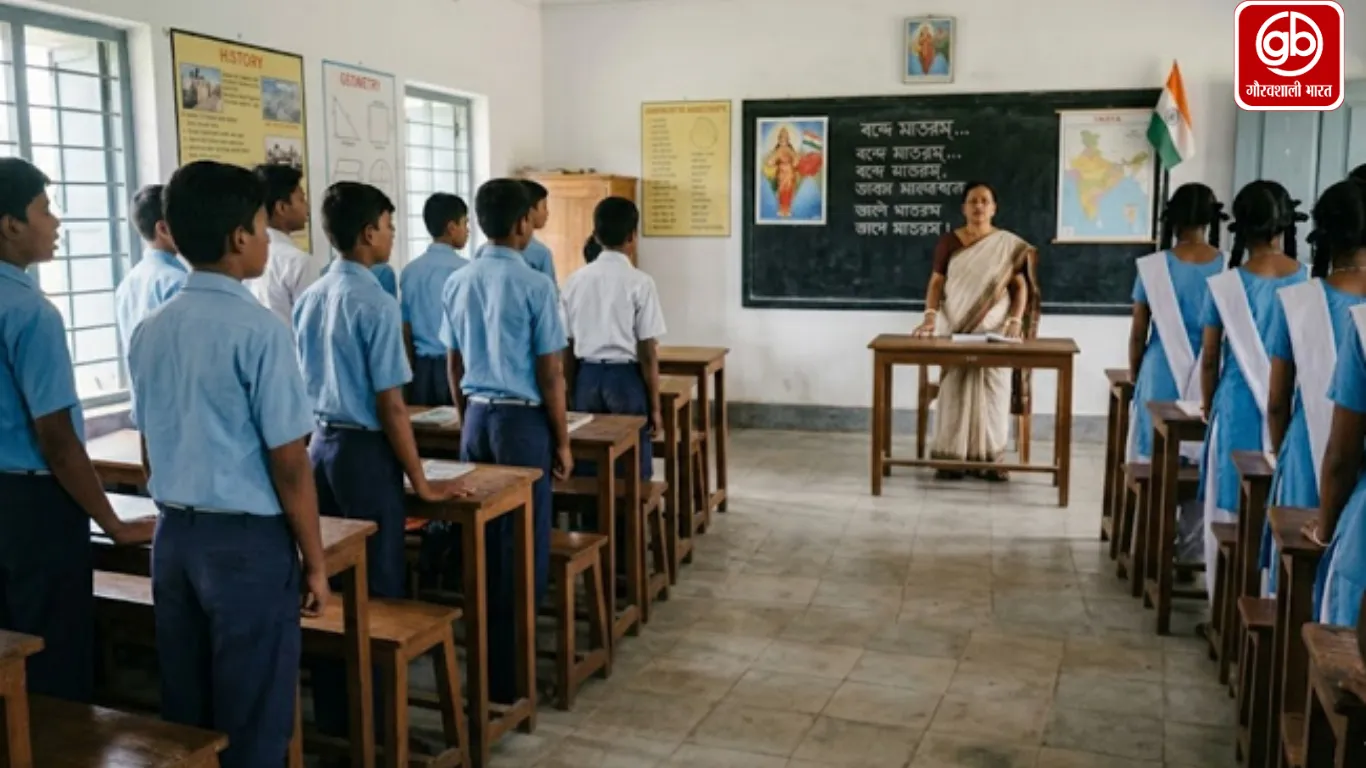 पश्चिम बंगाल के सभी स्कूलों में अब प्रार्थना सभा के दौरान ‘वंदे मातरम’ अनिवार्य