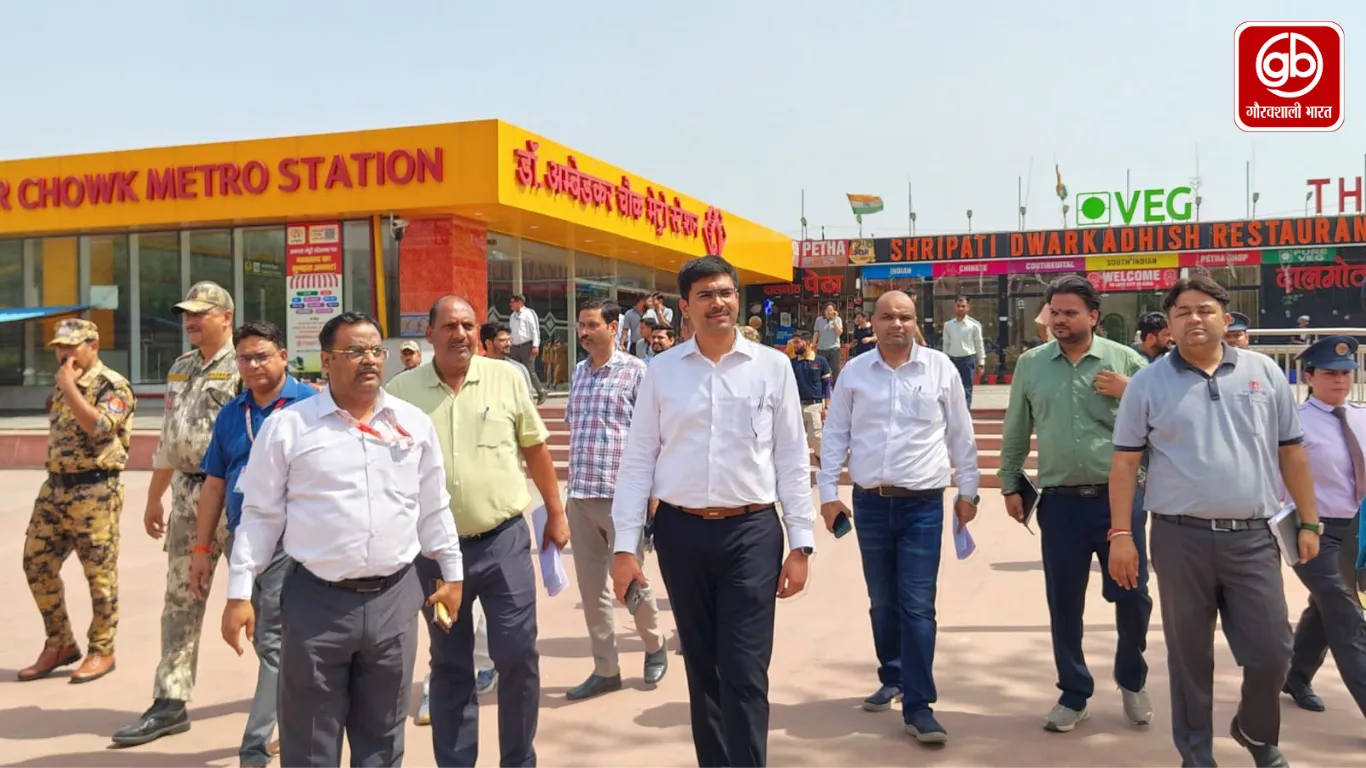 आगरा में मेट्रो परियोजना का डीएम ने लिया जायजा, गुणवत्ता और समयसीमा पर दिया जोर