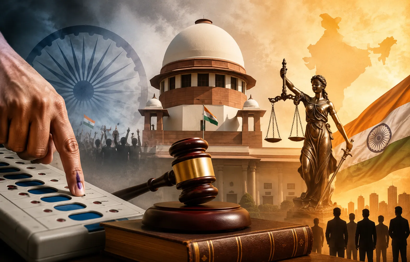 सुप्रीम कोर्ट का बड़ा फैसला, चुनावी व्यवस्था पर उठे सवालों को करारा जवाब