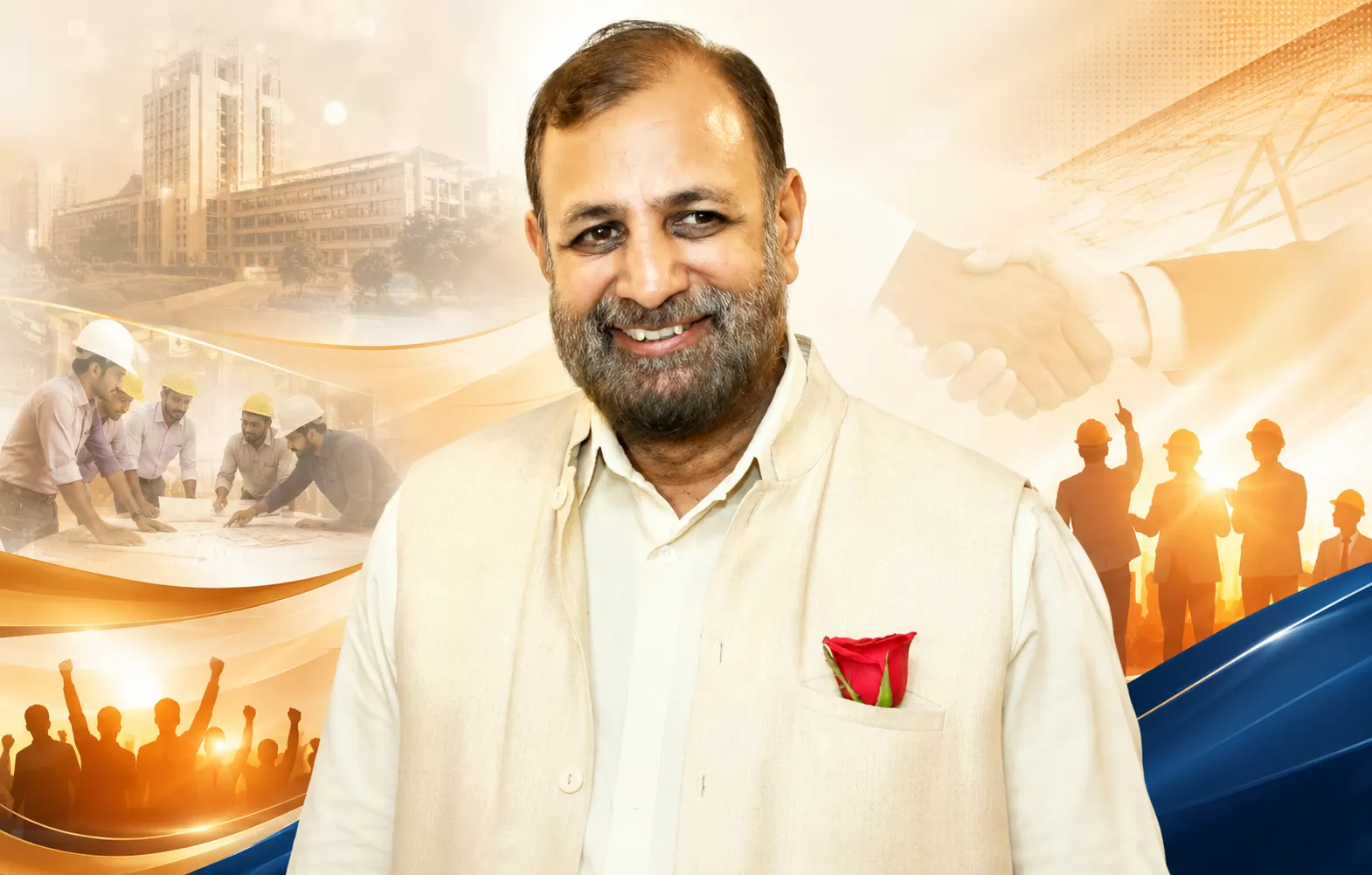 डीडीए इंजीनियर्स एसोसिएशन में फिर लहराया परम यादव का परचम