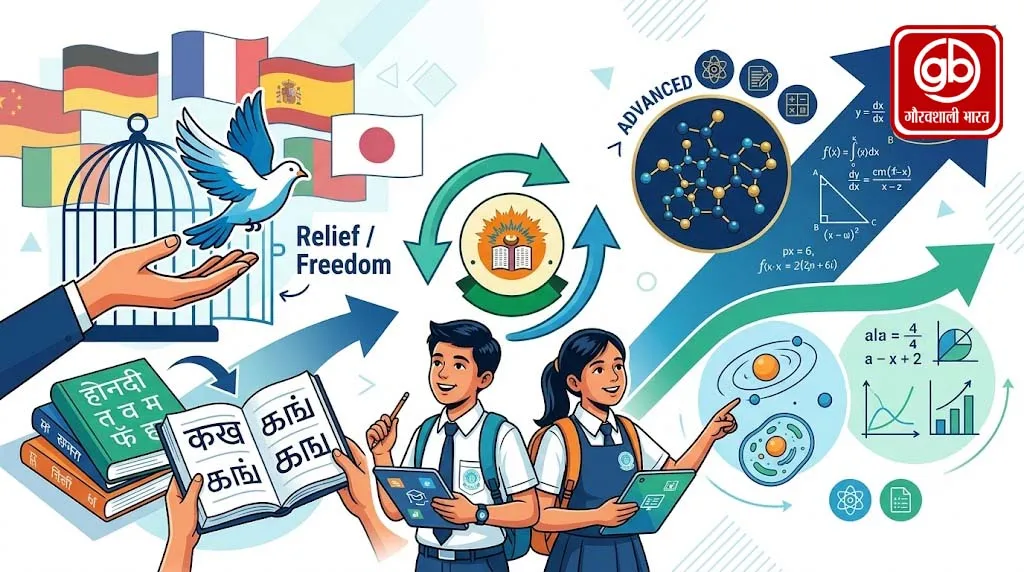 कक्षा 7 से 9 के छात्रों को तीन-भाषा नियम से फिलहाल छूट
