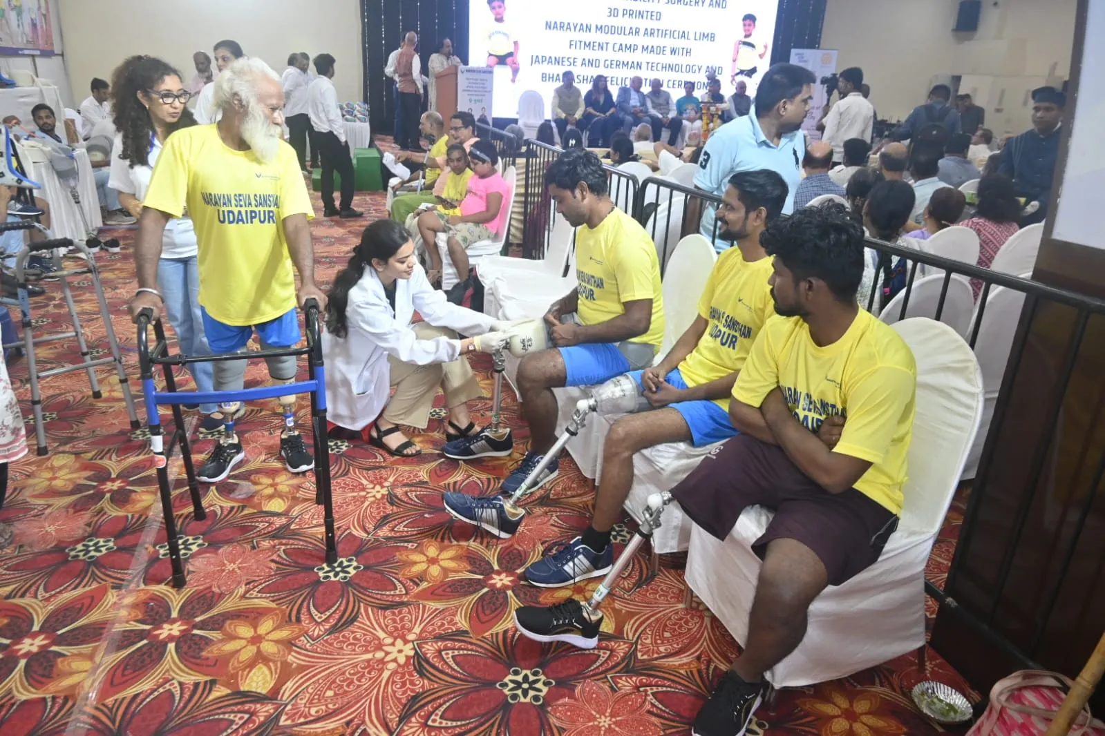 104 दिव्यांगजनों को मिली नई उड़ान, 154 कृत्रिम अंगों ने बदली जिंदगी की रफ्तार