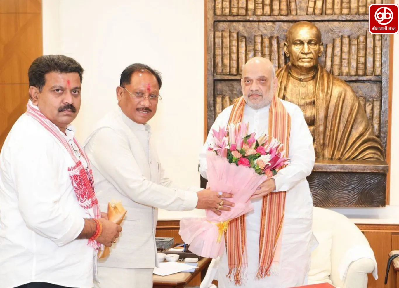 छत्तीसगढ़ में AIIA की मांग, अमित शाह से मिले विष्णुदेव साय