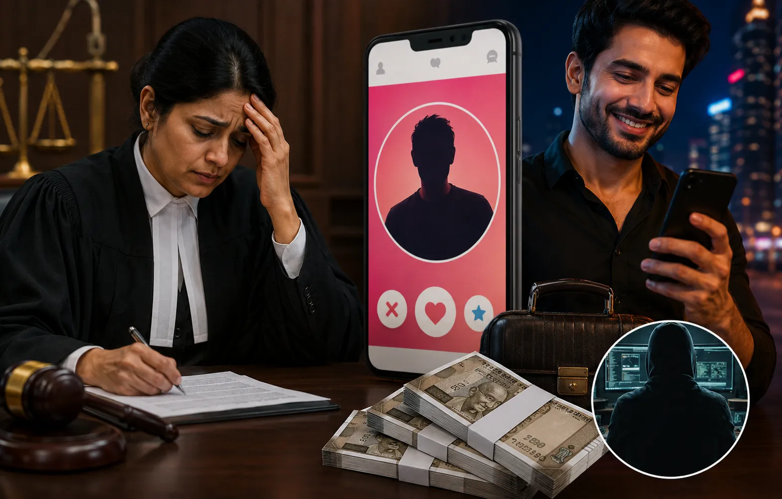 टिंडर पर मिले ‘आशिक’ ने महिला जज को लगाया करोड़ों का चूना, ऑनलाइन निवेश के नाम पर ठगे 52 लाख रुपये