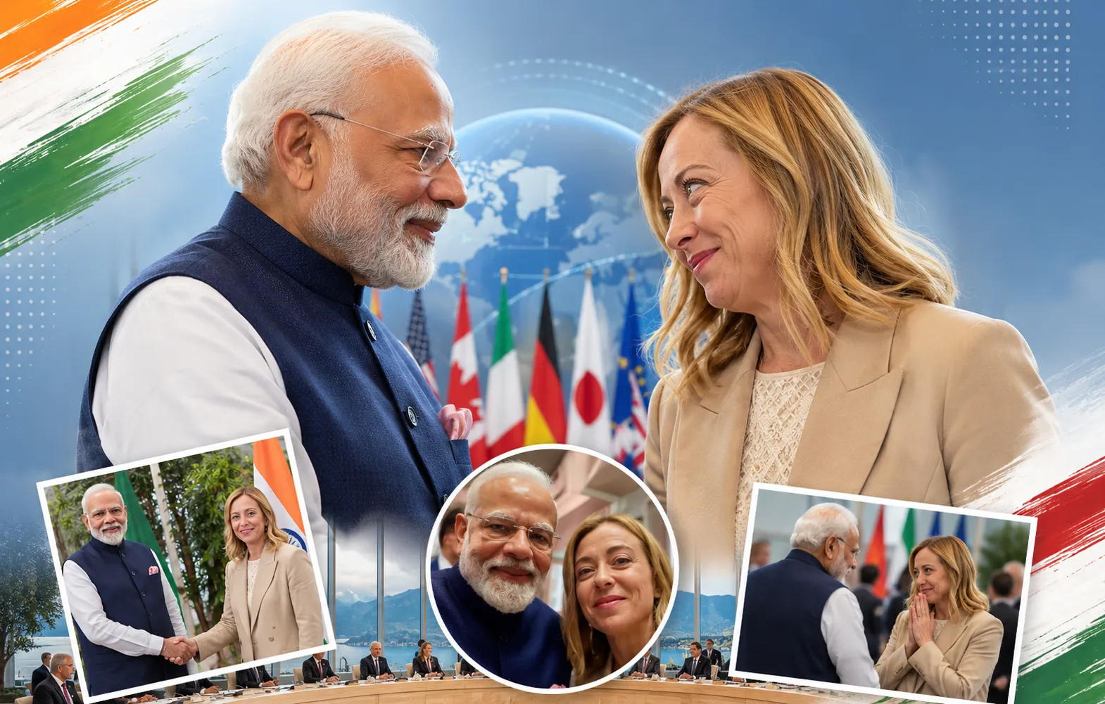 G7 सम्मेलन में फिर छाया ‘मेलोडी’ मोमेंट, पीएम मोदी और जॉर्जिया मेलोनी की मुलाकात ने बटोरी सुर्खियां