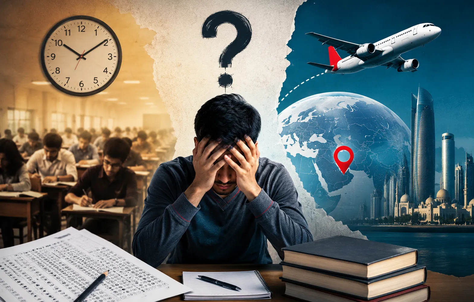 NEET पुनर्परीक्षा में बड़ी चूक! नागपुर के छात्र को 2,500 किलोमीटर दूर अबू धाबी में मिला परीक्षा केंद्र, NTA पर उठे गंभीर सवाल