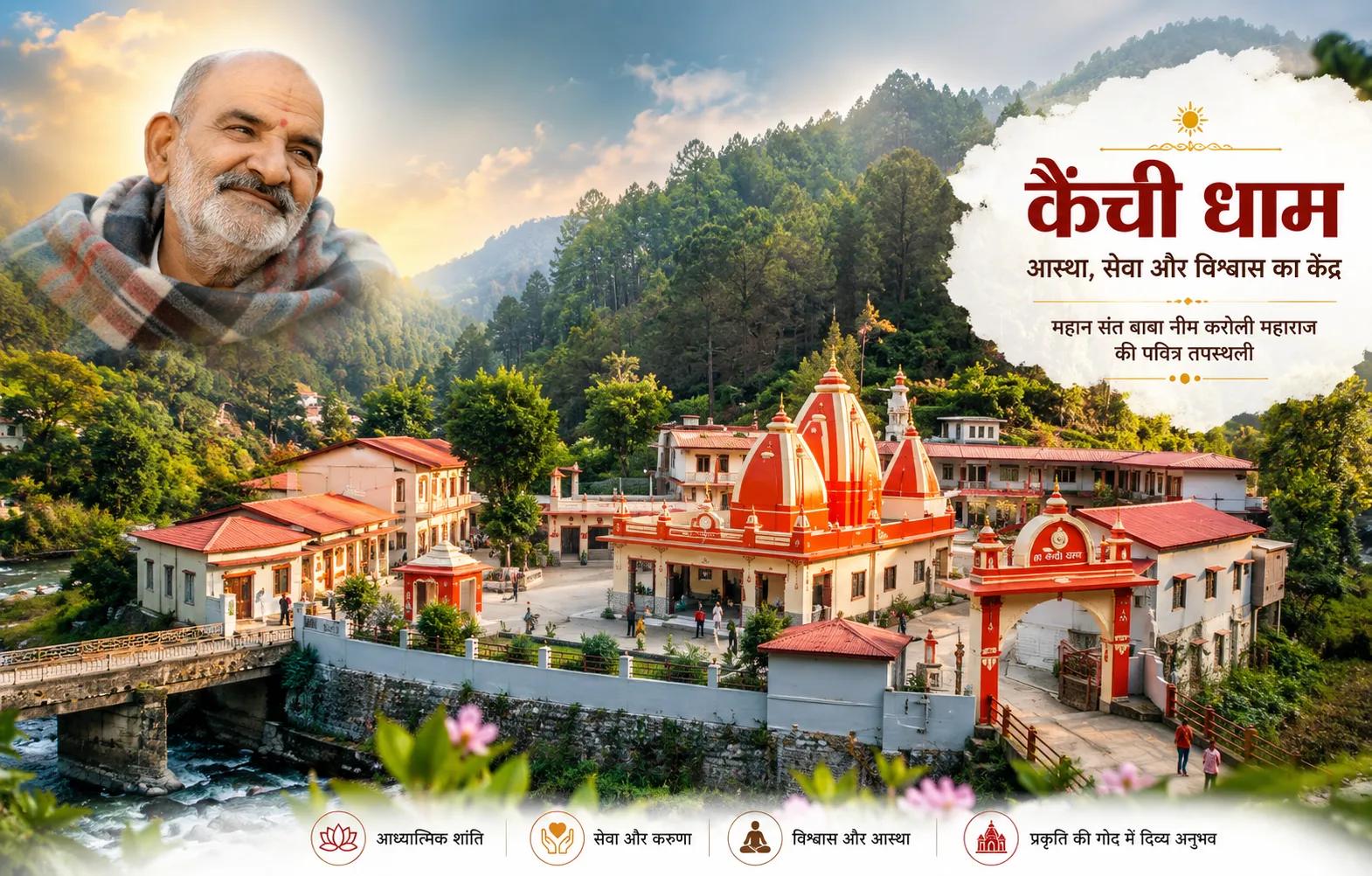 आस्था, सेवा और विश्वास का अद्भुत संगम: कैंची धाम