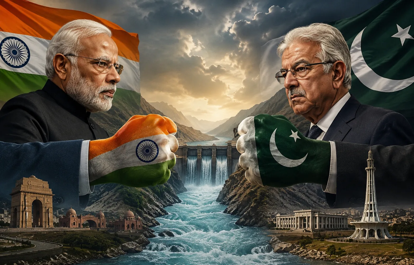 सिंधु जल संधि पर बढ़ा विवाद: पाकिस्तान के रक्षा मंत्री की भारत को खुली धमकी, कहा— ‘जरूरत पड़ी तो युद्ध से भी नहीं हिचकेंगे’