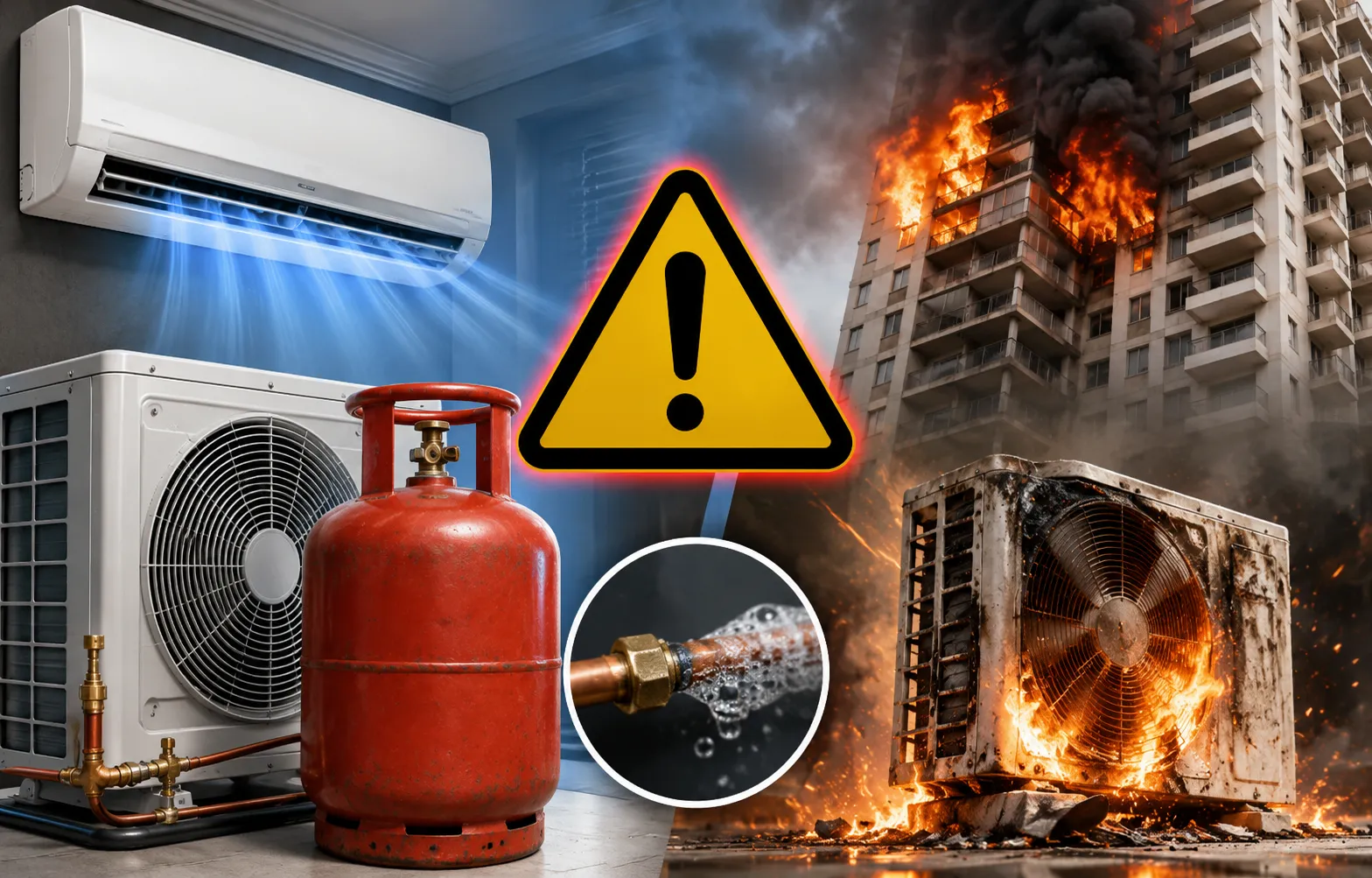 AC में LPG गैस भरी जा रही है? जानिए दावा कितना सही और कैसे करें बचाव