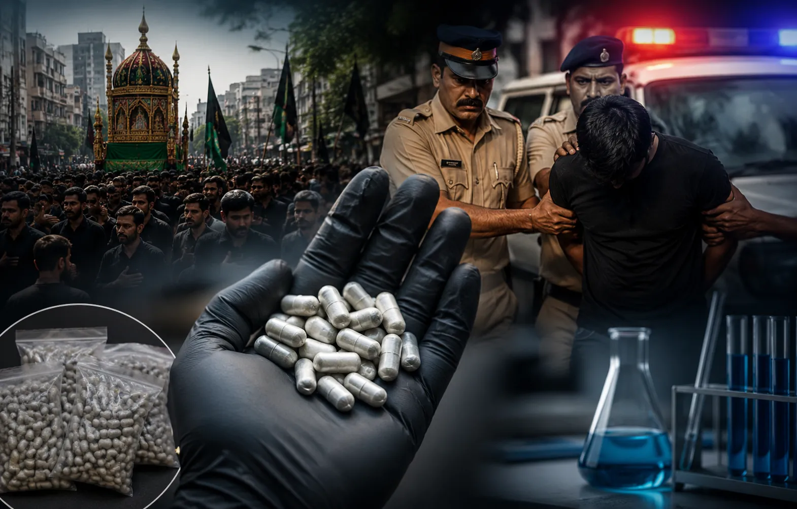 मुंबई मोहर्रम जुलूस में कथित जहरीले कैप्सूल बांटने का मामला, पुलिस जांच तेज