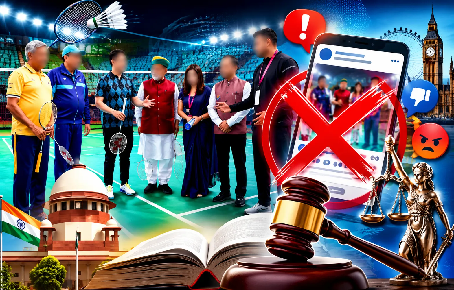 बैडमिंटन खेलने के लिए लंदन नहीं गए थे CJI सूर्यकांत, दिल्ली हाईकोर्ट में केंद्र ने बताया वायरल दावा भ्रामक