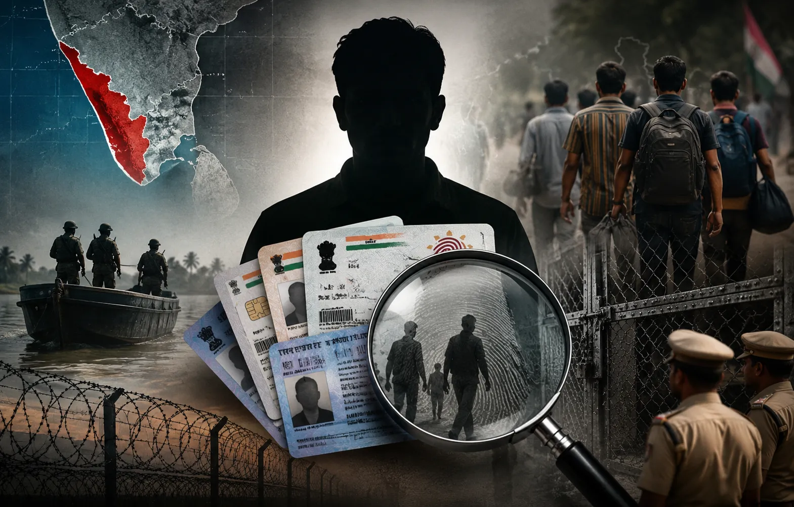 घुसपैठ से पहचान तक: केरल में बांग्लादेशी नागरिकों के फर्जी दस्तावेज़ नेटवर्क का खुलासा
