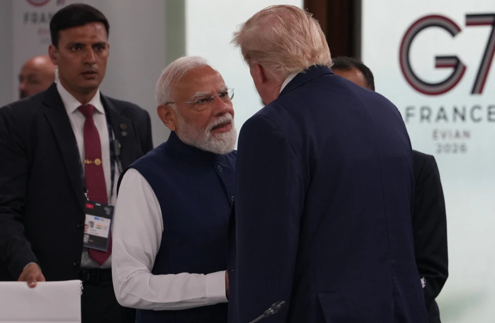 G7 समिट में साथ दिखे मोदी-ट्रंप, वायरल हुईं ये तस्वीरें