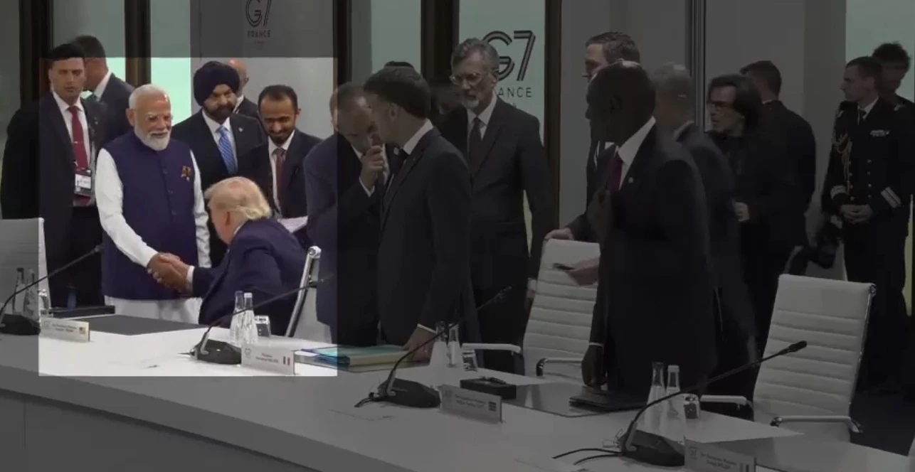 G7 समिट में दिखी मोदी-ट्रंप की दोस्ती, तस्वीरों ने बयां की गर्मजोशी