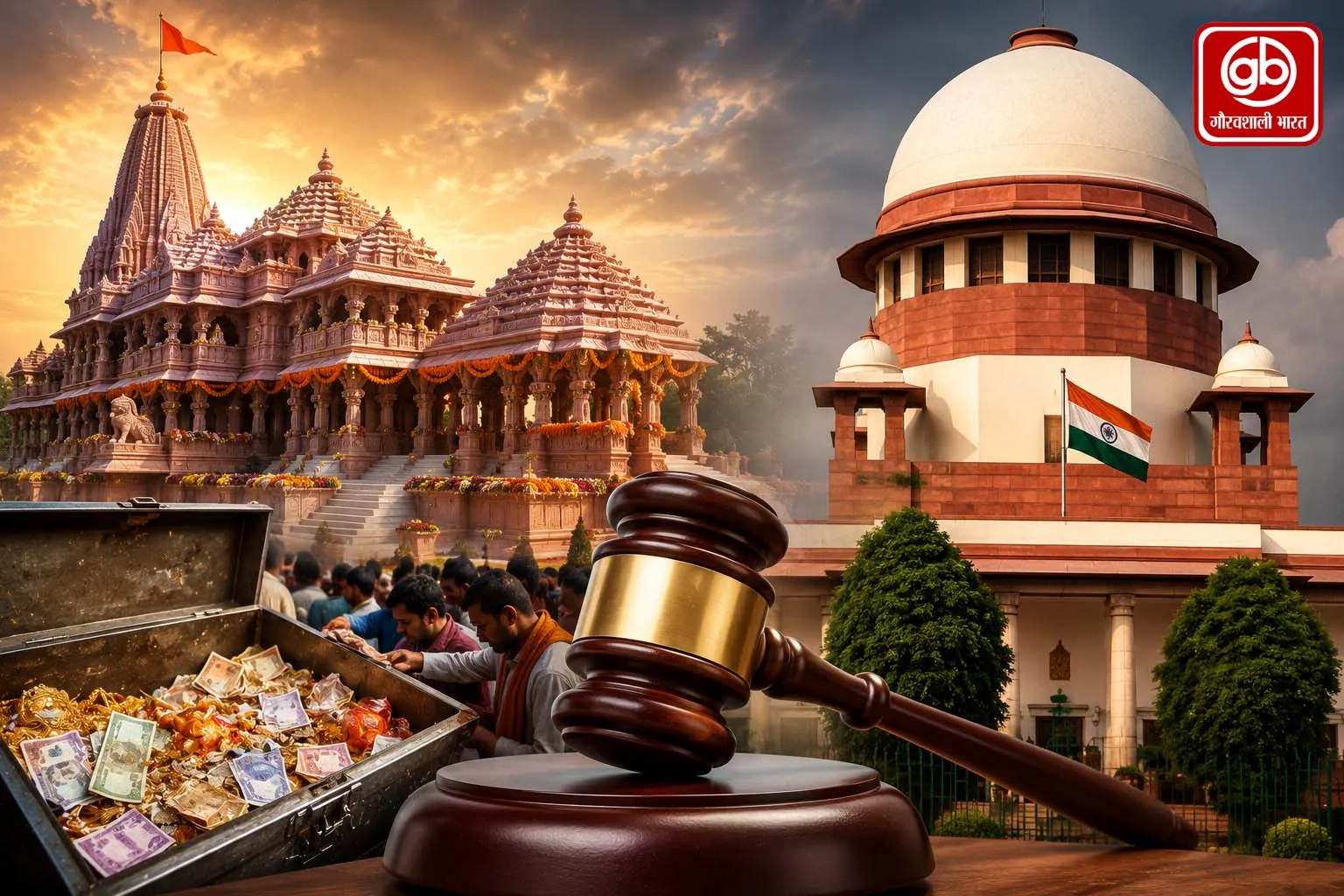 राम मंदिर चढ़ावा मामले में सुप्रीम कोर्ट में कल सुनवाई
