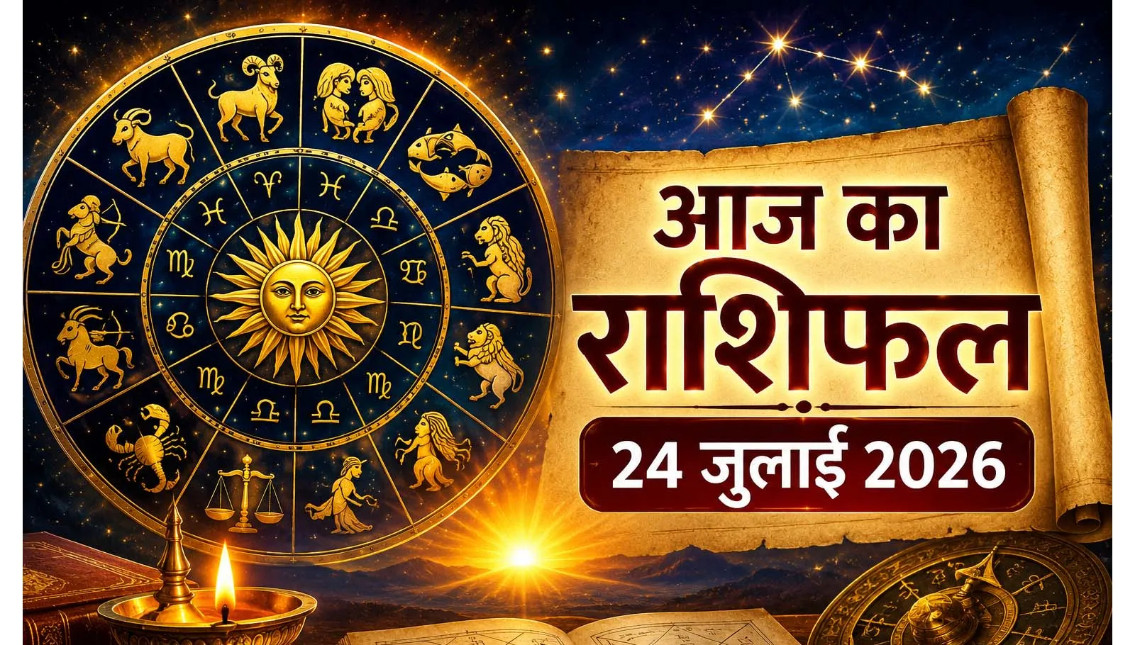 आज का राशिफल – 24 जुलाई 2026 (शुक्रवार)