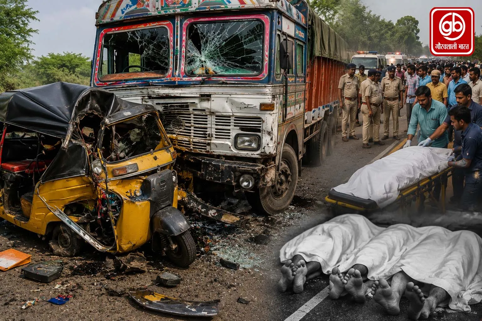 आंध्र प्रदेश: मार्कापुरम में सड़क हादसा