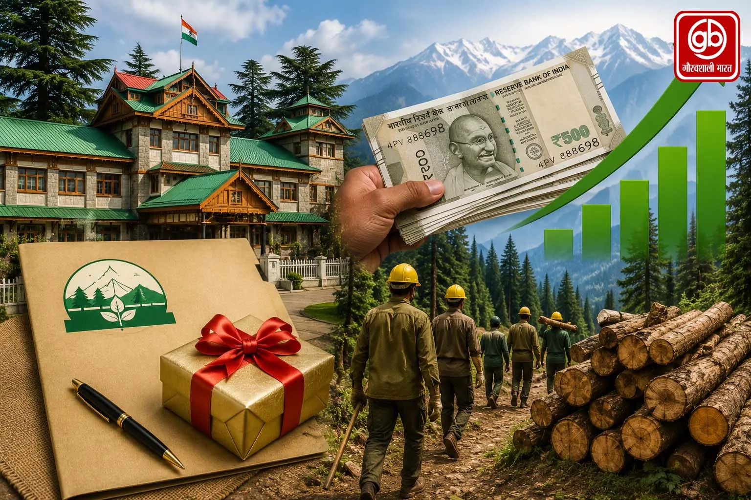 हिमाचल : वन विकास निगम के कर्मचारियों को महंगाई भत्ते और दिहाड़ी में बढ़ोतरी