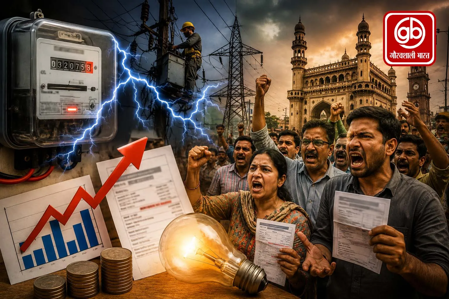 लखनऊ में बिजली विभाग की मनमानी