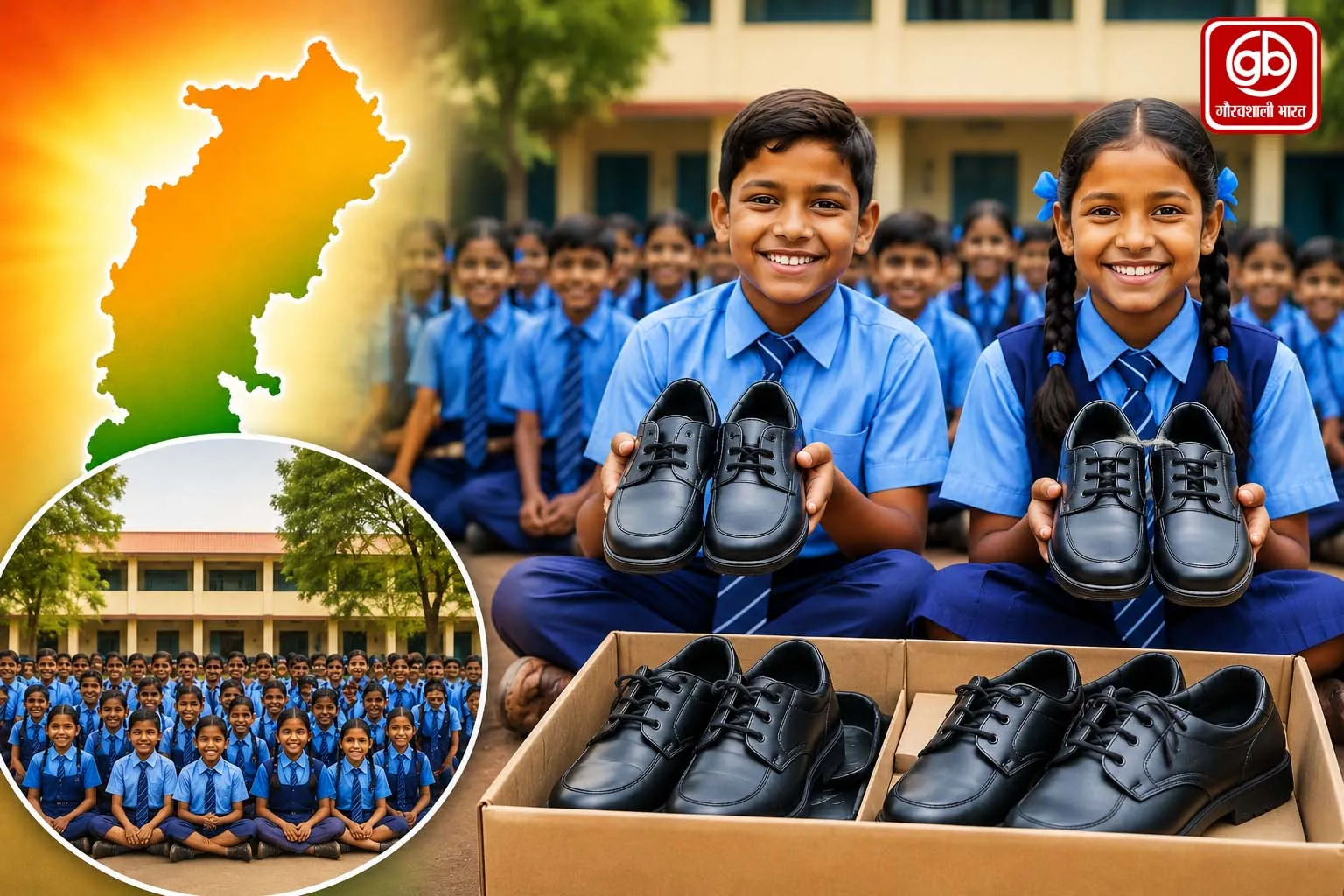 भिलाई के सरकारी स्कूलों में खुशी की लहर