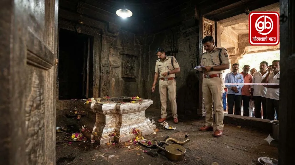 विजयपुरा के मंदिर में बड़ी चोरी