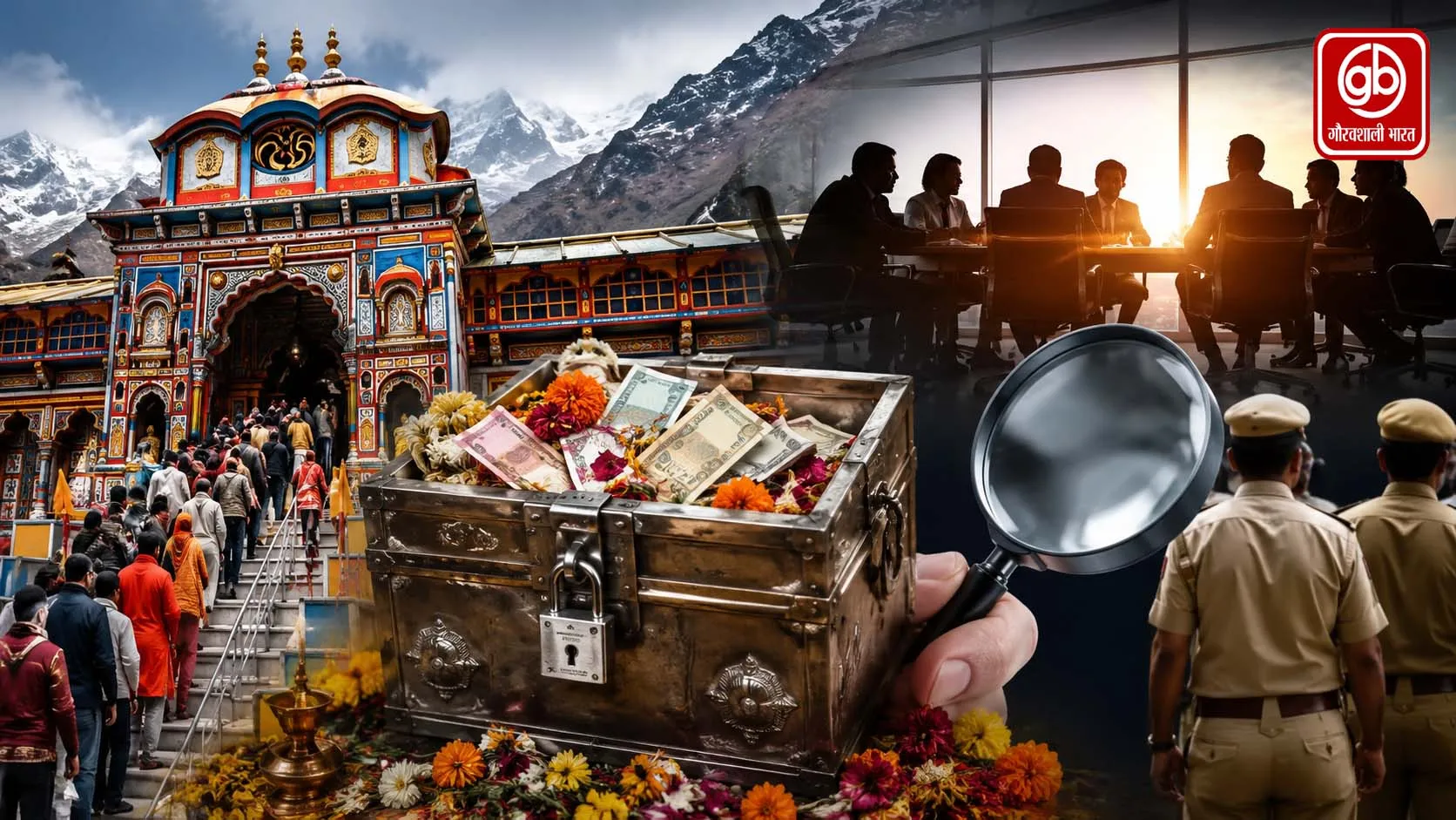बदरीनाथ धाम दान-चढ़ावा हेराफेरी