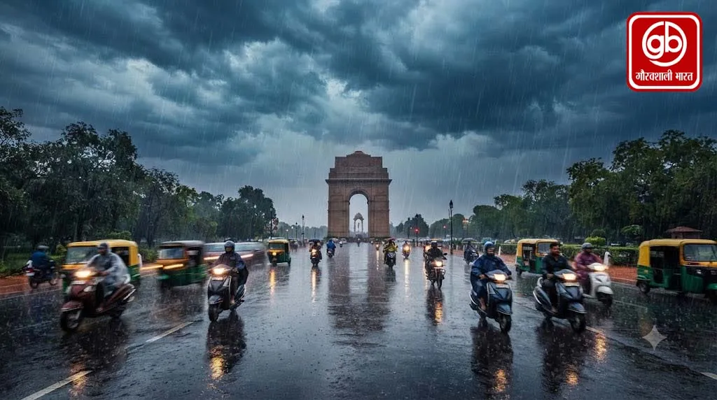 दिल्ली-NCR में मानसून की जोरदार दस्तक