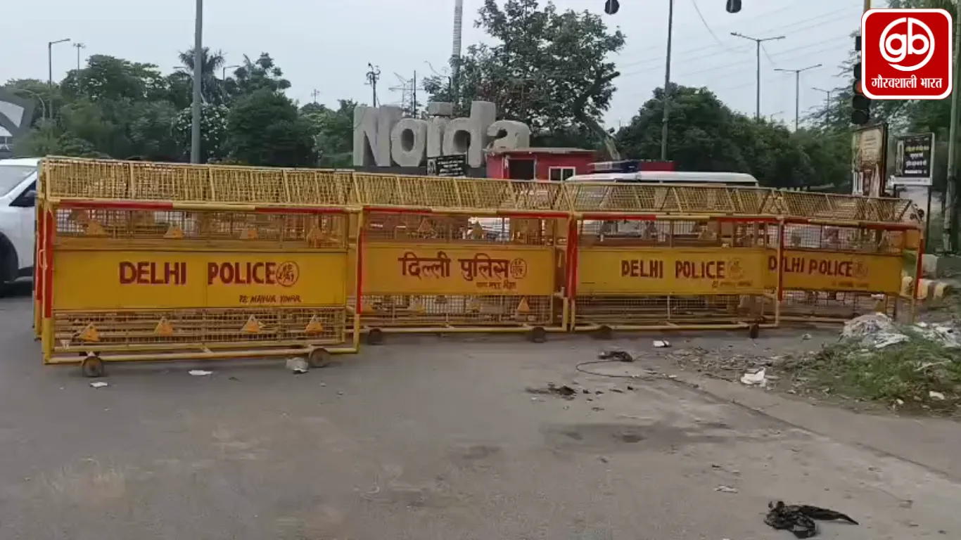 जंतर-मंतर प्रदर्शन के चलते दिल्ली-नोएडा बॉर्डर पर सख्ती, चेकिंग से लगा लंबा जाम
