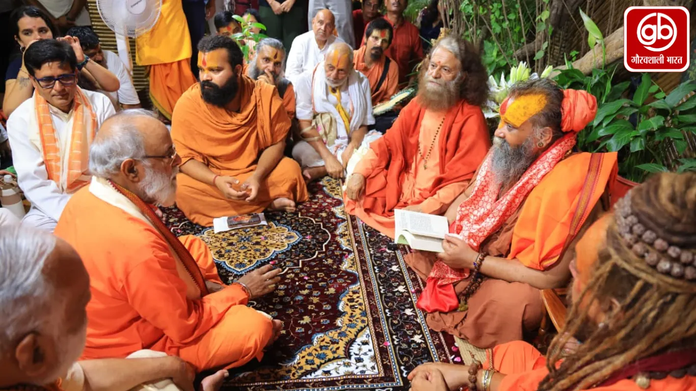 चंद्रयान-3 की वर्षगाँठ पर वैज्ञानिकों का अभिनन्दन, गौ सेवा का संकल्प