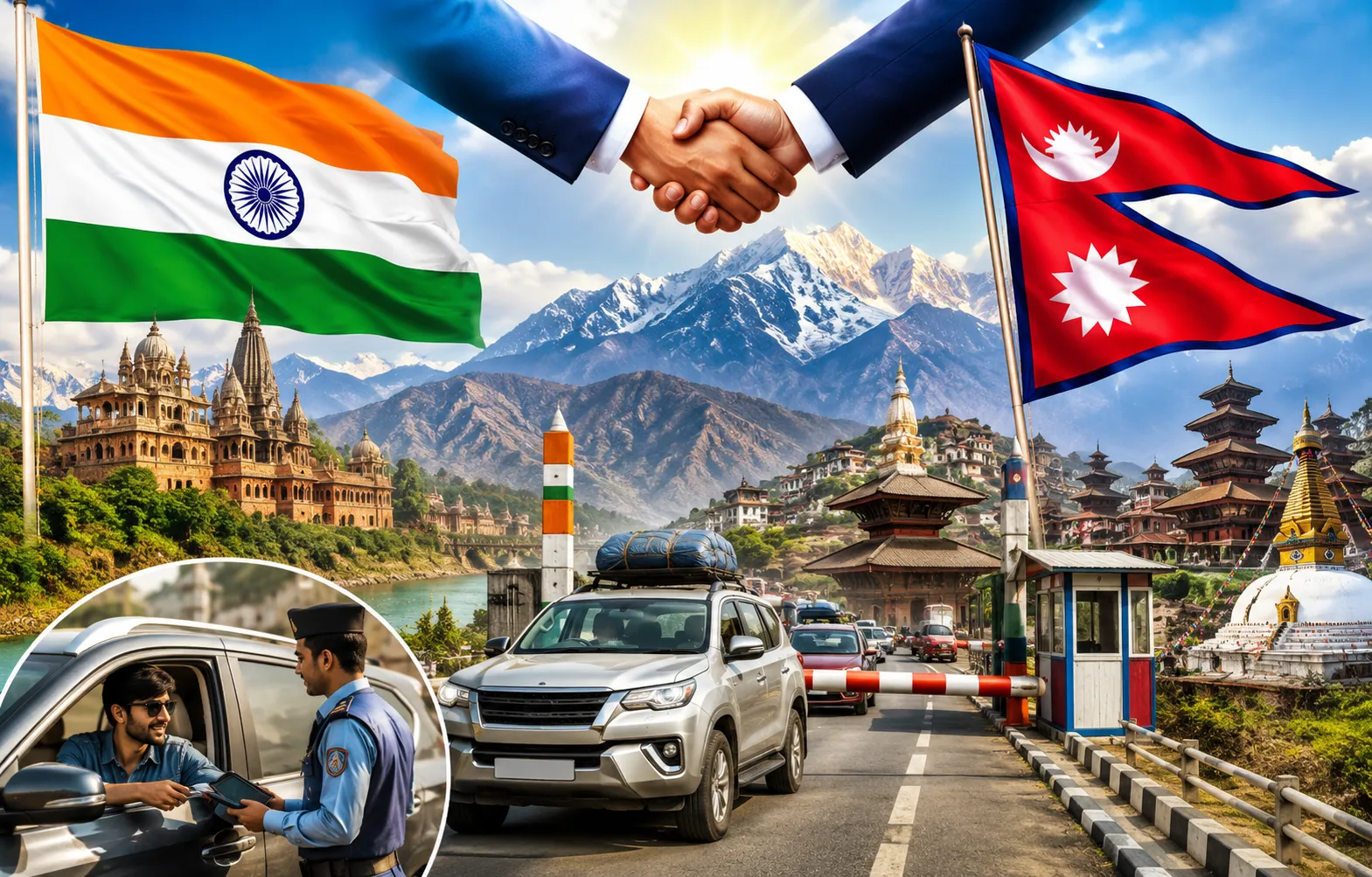अब नेपाल जाना हुआ बेहद आसान! भारतीय वाहनों पर खत्म हुआ बड़ा शुल्क, जानिए नया नियम