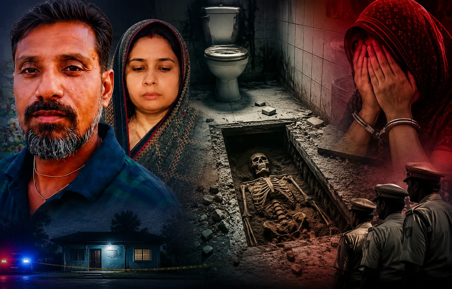 भरतपुर हत्याकांड: पत्नी ने पति की हत्या कर बाथरूम में दफनाया शव, पुलिस ने किया सनसनीखेज खुलासा