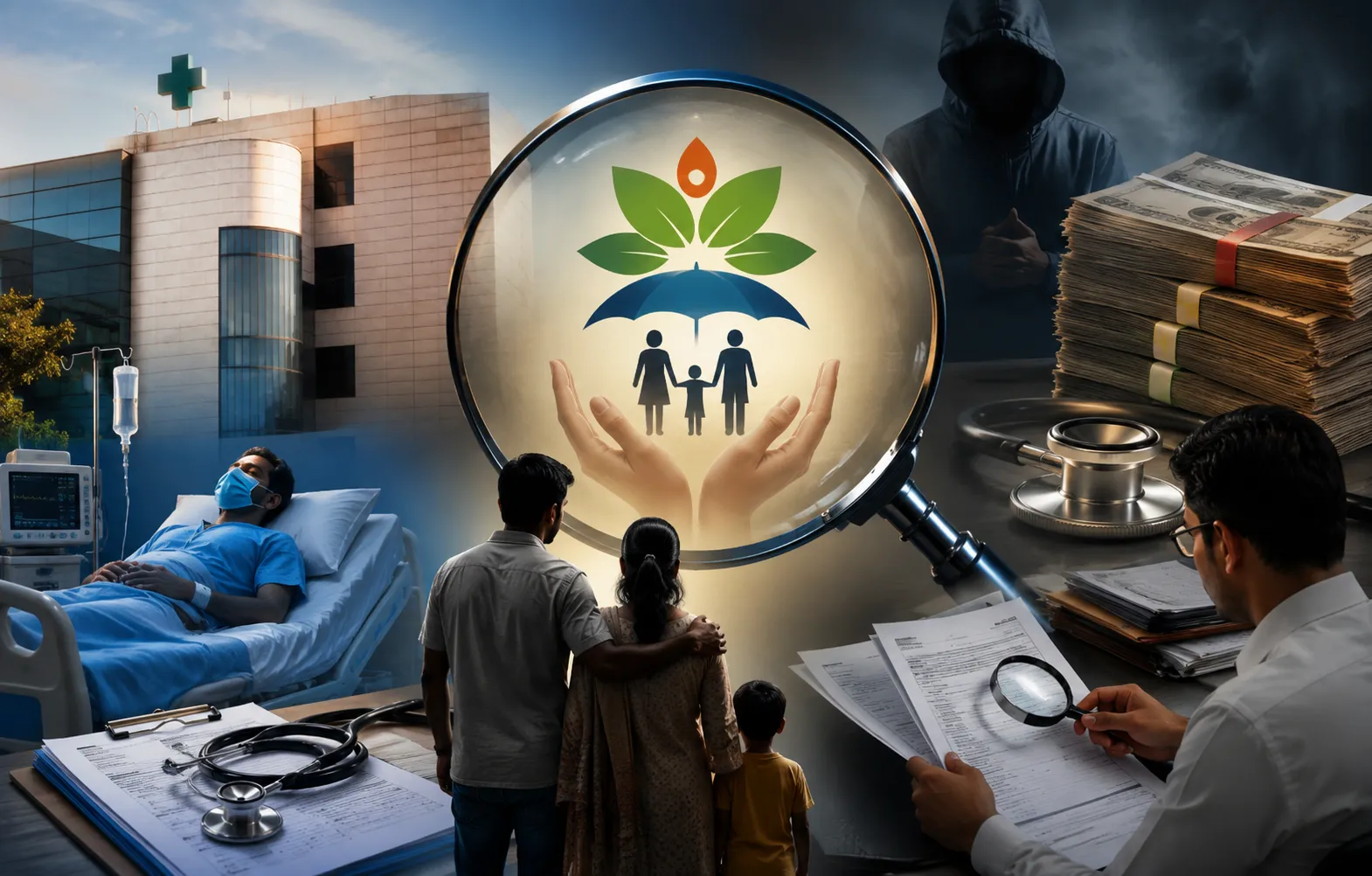 आयुष्मान योजना में बड़ा खेल! एक परिवार से लाखों का क्लेम, जांच में सामने आईं गंभीर अनियमितताएं