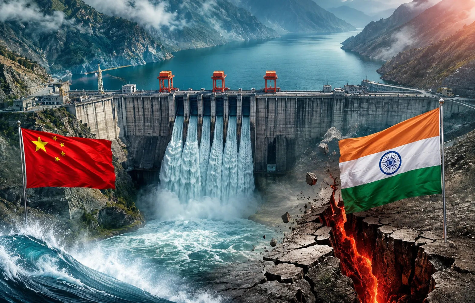 चीन के सुपर डैम पर बड़ा खुलासा! ब्रह्मपुत्र के पास मंडराया खतरा