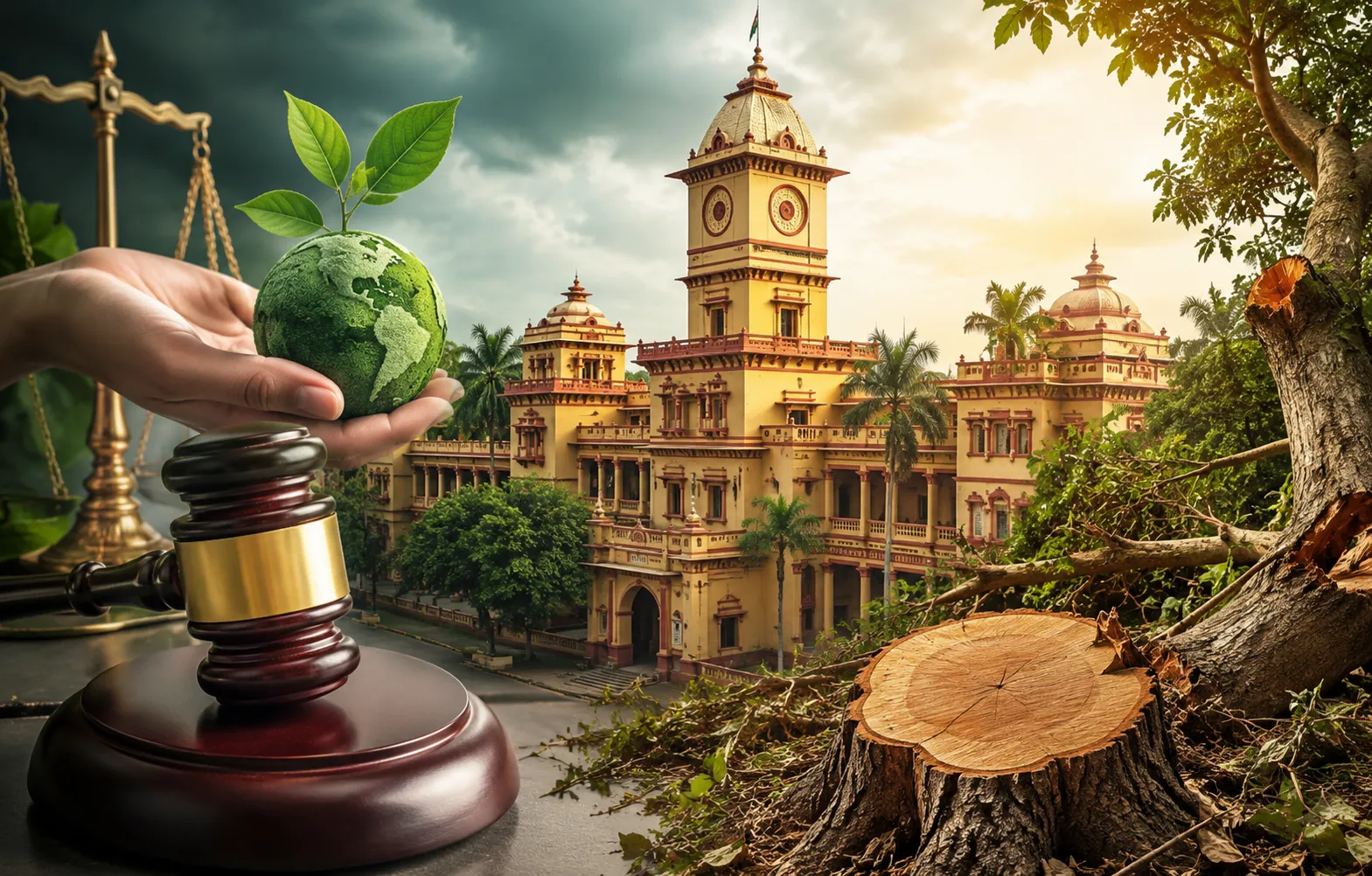 BHU पर ₹2.65 करोड़ का जुर्माना, 33 पेड़ों की कटाई पड़ी भारी