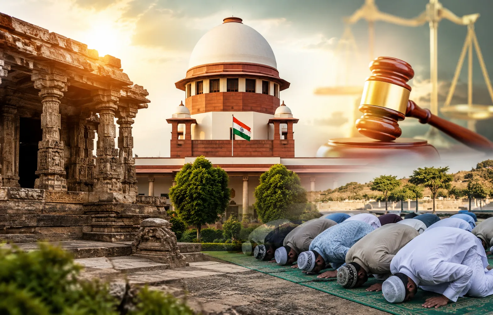 धार भोजशाला केस: सुप्रीम कोर्ट का बड़ा आदेश, नमाज के लिए खुली जगह उपलब्ध कराने के निर्देश