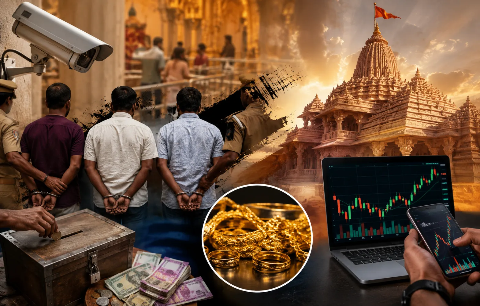 राम मंदिर दान चोरी में बड़ा खुलासा! शेयर बाजार में लगाया पैसा, 1 किलो सोना भी गलवाया