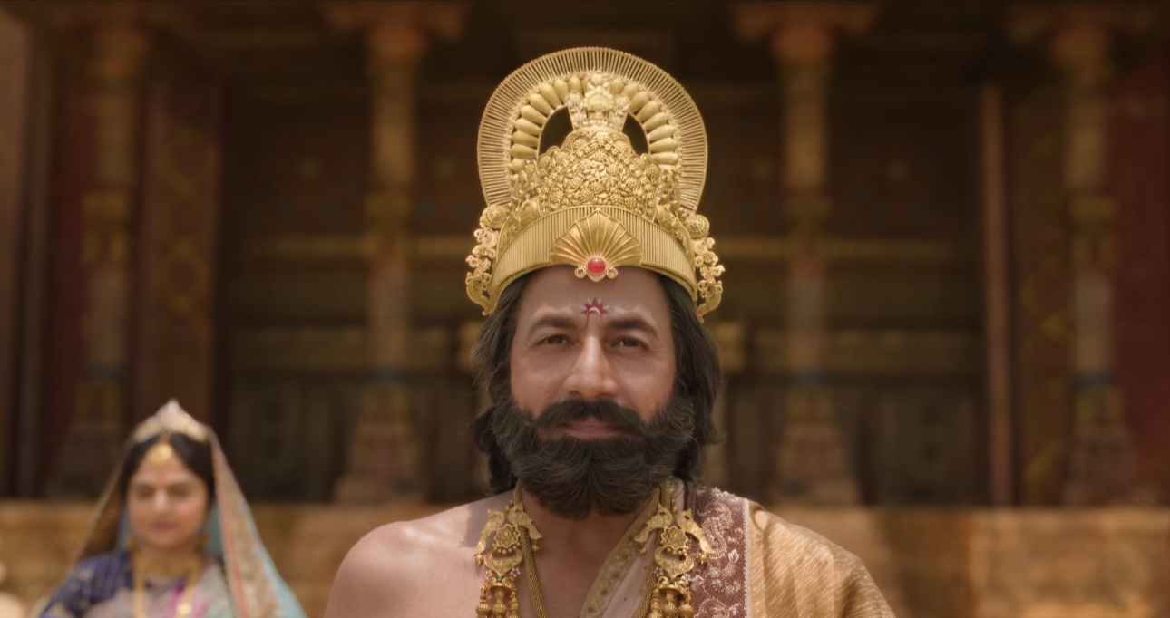 राजा दशरथ के किरदार में अरुण गोविल