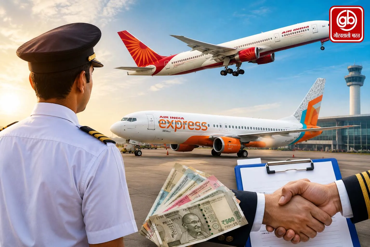 कमांडर बनने के लिए एयर इंडिया के पायलटों को देनी होगी एयर इंडिया एक्सप्रेस में सेवा